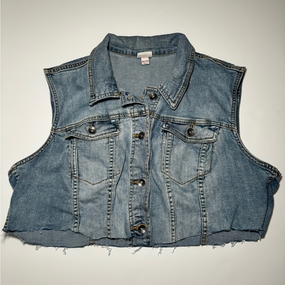 Merona Tops - Merona Denim vest Size XXL